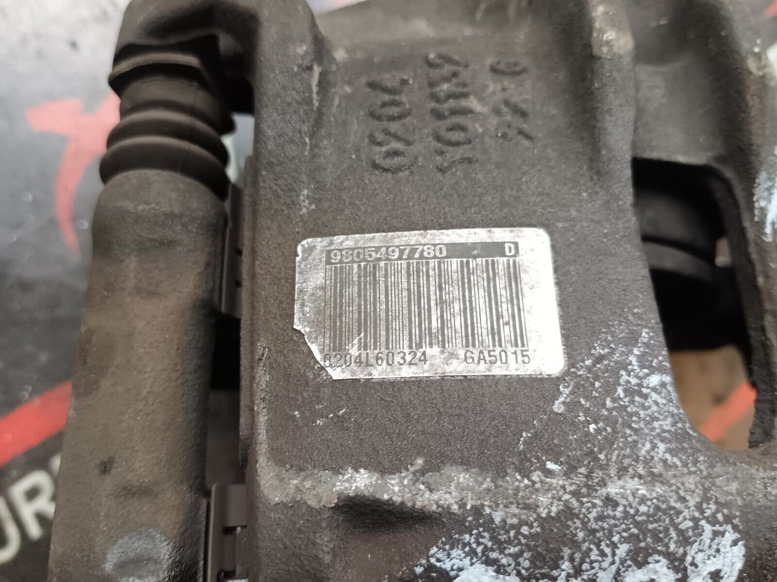 ETRIER AVANT DROIT PEUGEOT 2008 1.6HDI 90CH REFERENCE:9805497780