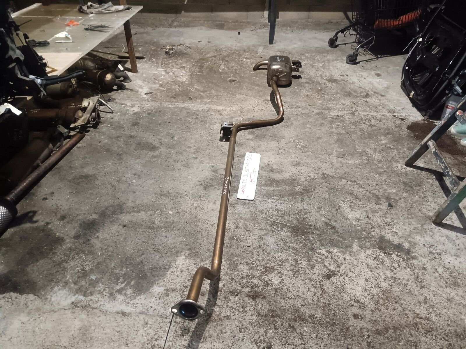 LIGNE D'ECHAPPEMENT RENAULT SCENIC 2