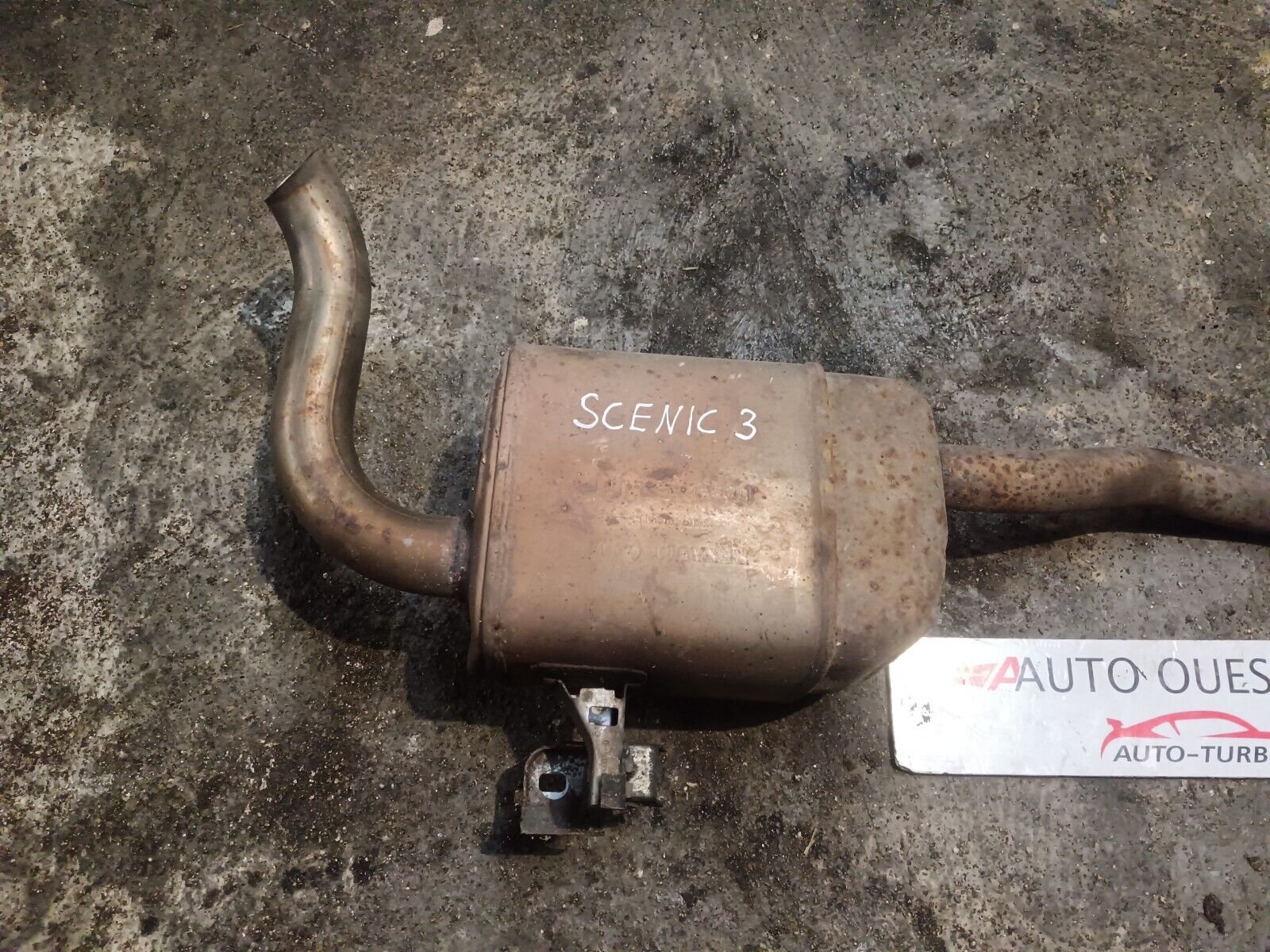 LIGNE D'ECHAPPEMENT INTERMEDIAIRE RENAULT SCENIC 3 REFERENCE: 72298985