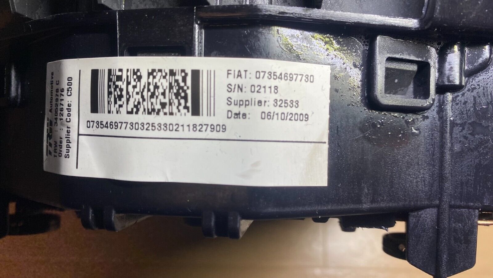 07354697730 airbag avant gauche POUR PEUGEOT BOXER