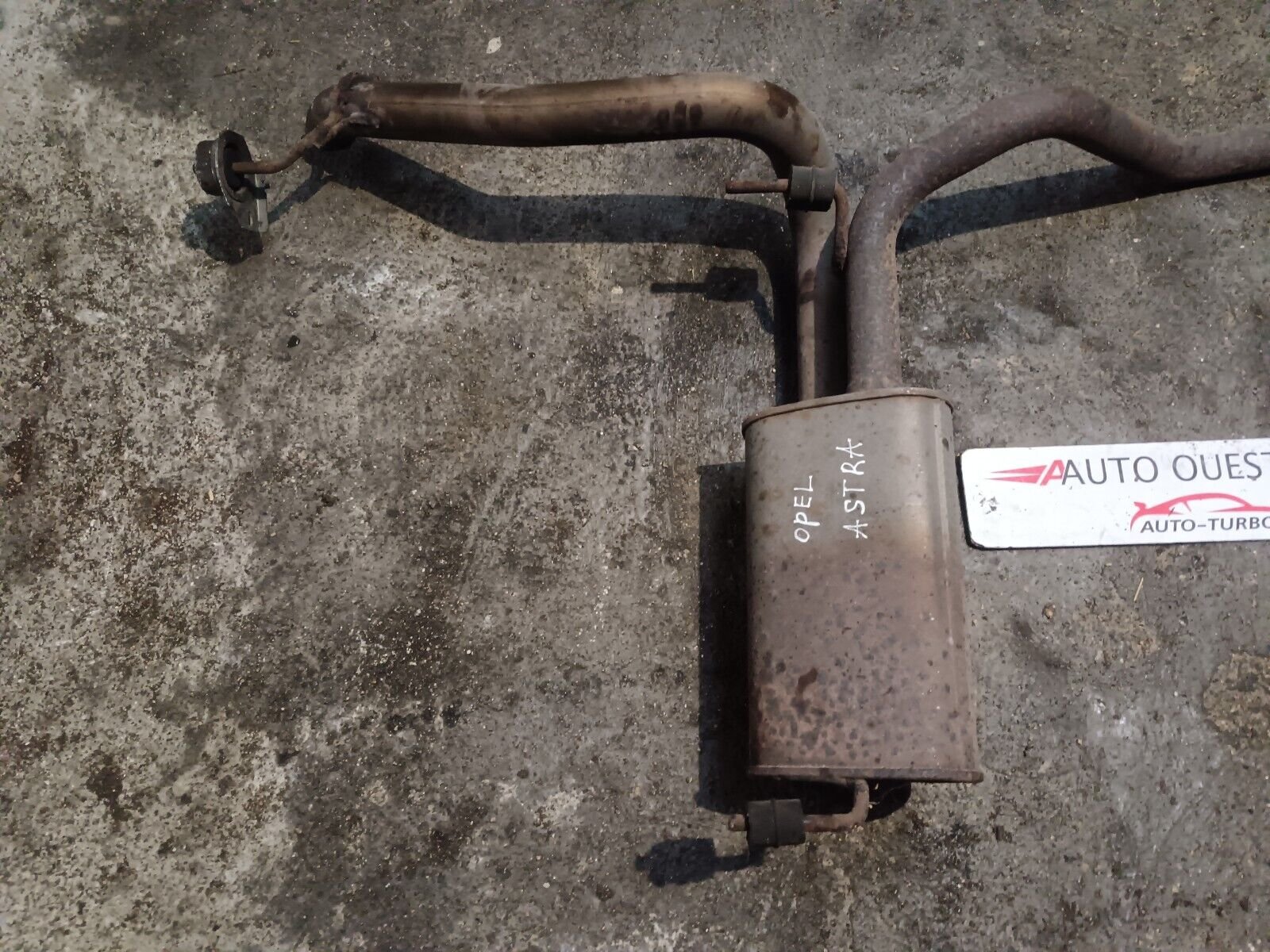 LIGNE D'ECHAPPEMENT SILENCIEUX OPEL ASTRA J 1.7CDTI REFERENCE: 13290368