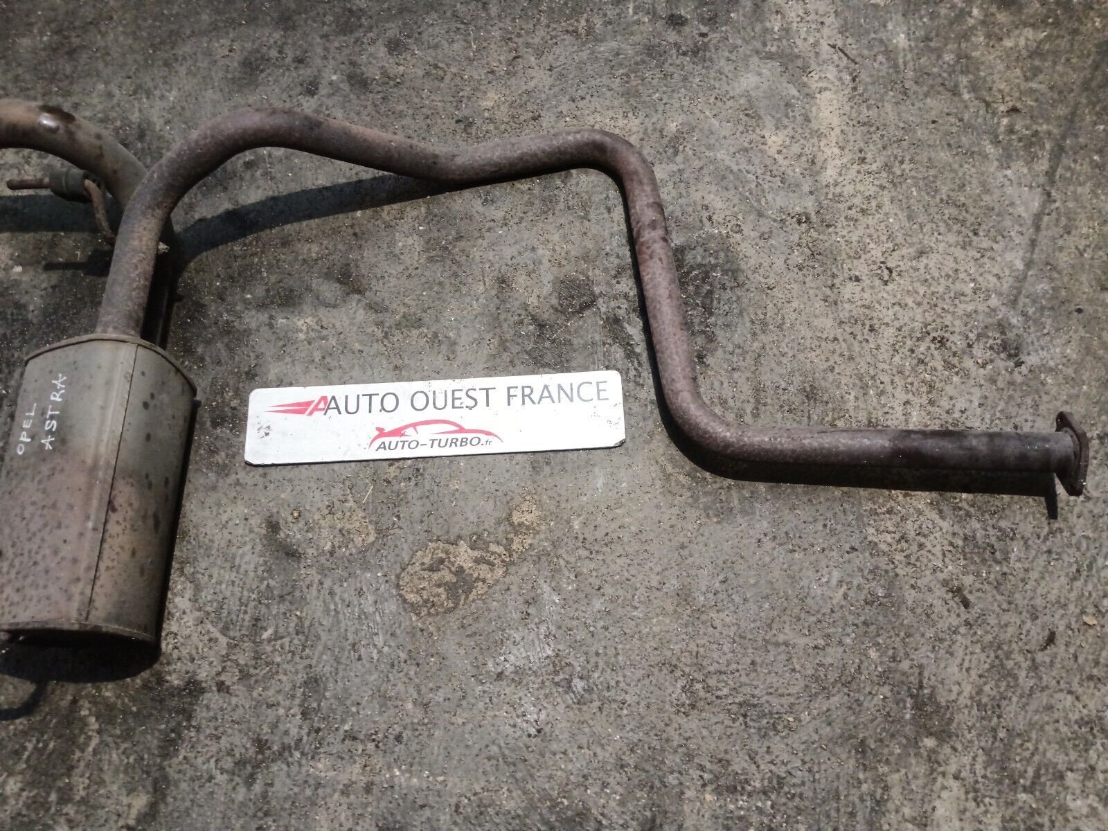 LIGNE D'ECHAPPEMENT SILENCIEUX OPEL ASTRA J 1.7CDTI REFERENCE: 13290368