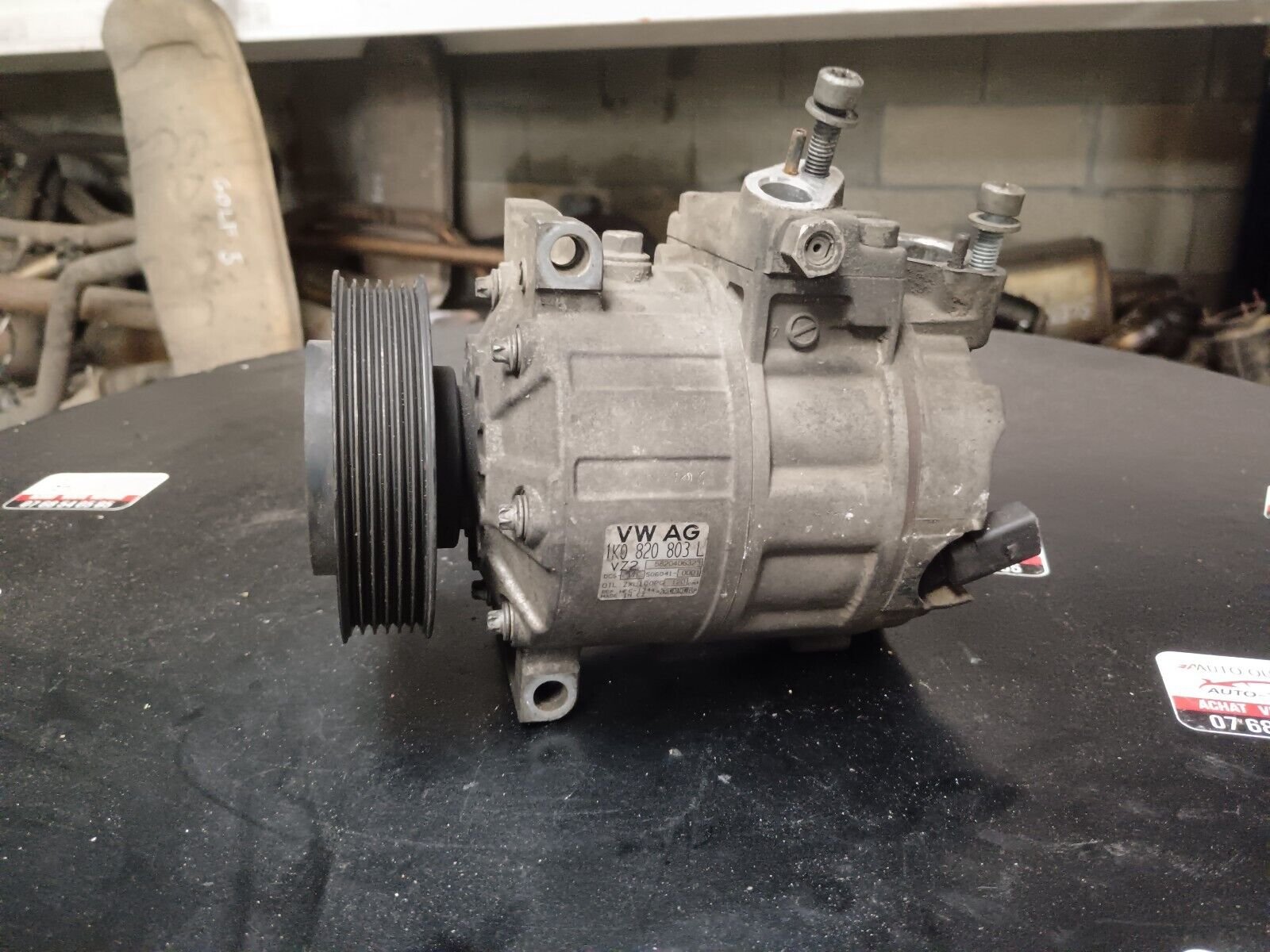 COMPRESSEUR CLIMATISATION VOLKSWAGEN GOLFV REFERENCE: 1K0820803
