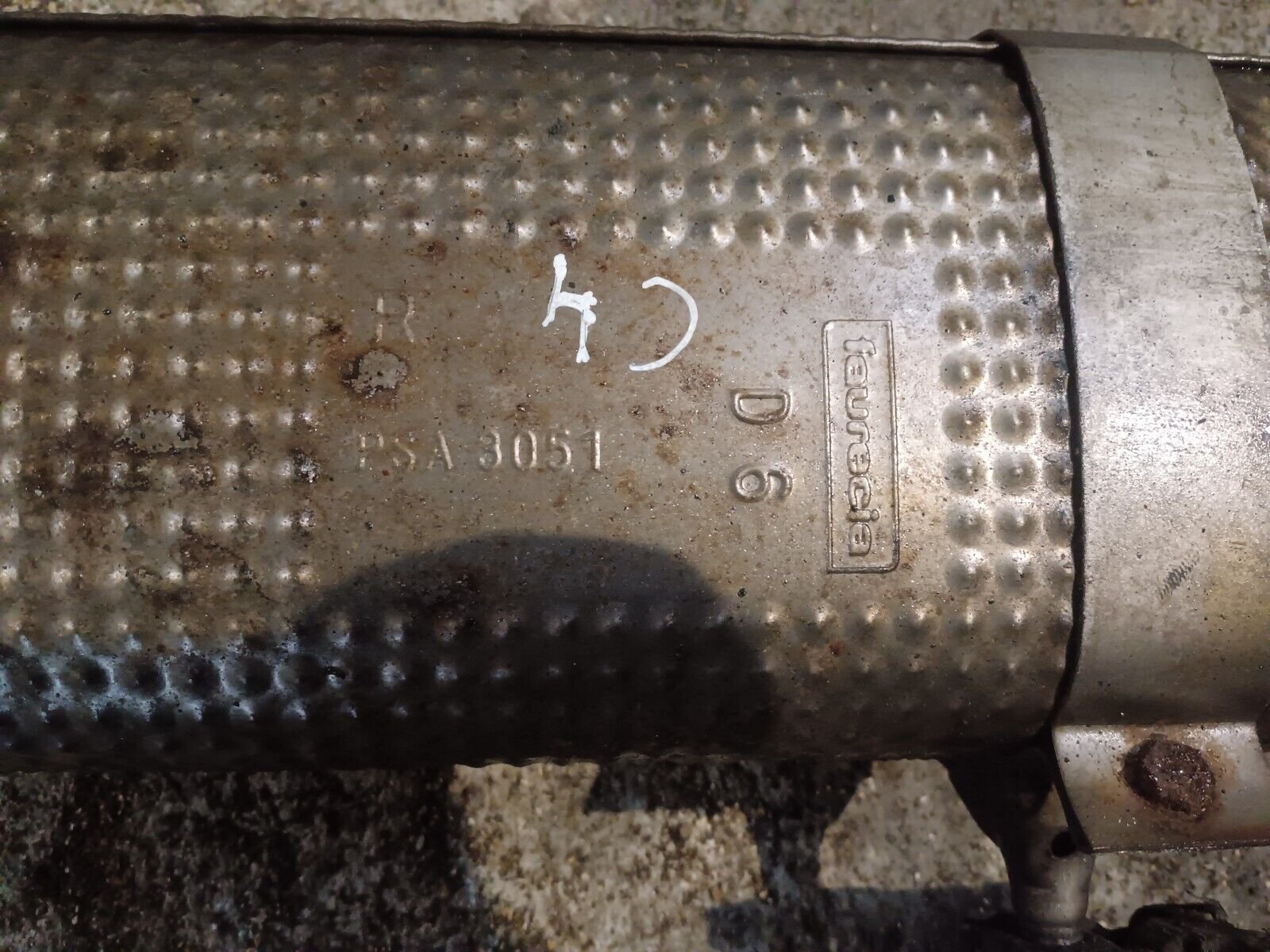 LIGNE D'ECHAPPEMENT RENAULT CITROEN C4 REFERENCE: 68392830