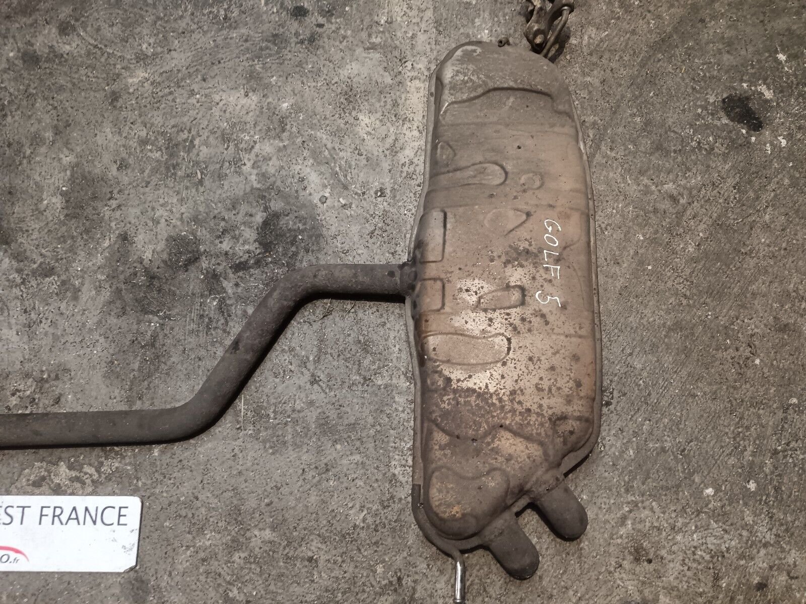 ECHAPPEMENT SILENCIEUX VOLKSWAGEN GOLF V REFERENCE 28109144