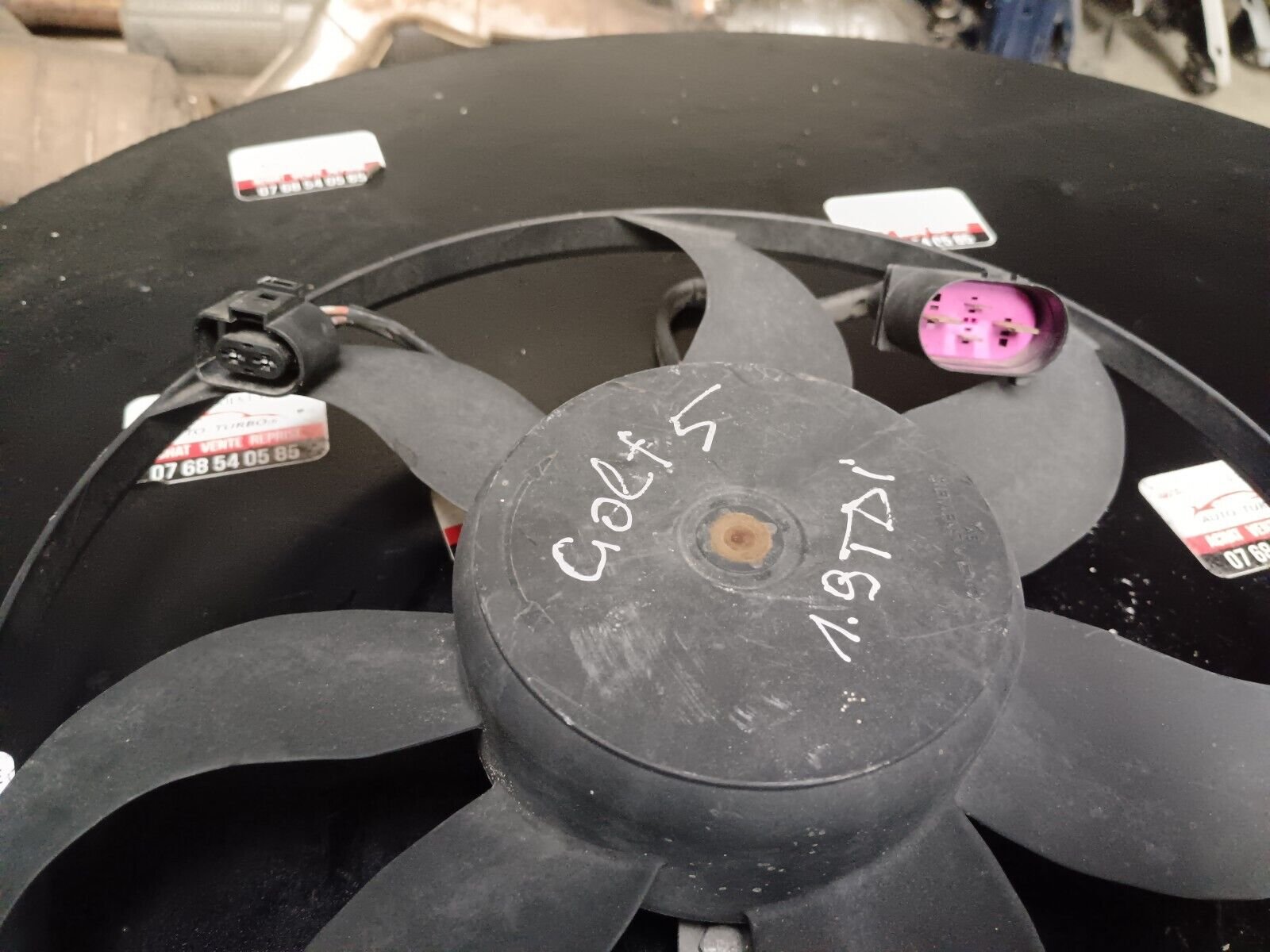 VENTILATEUR RADIATEUR GOLF V 1.9TDI