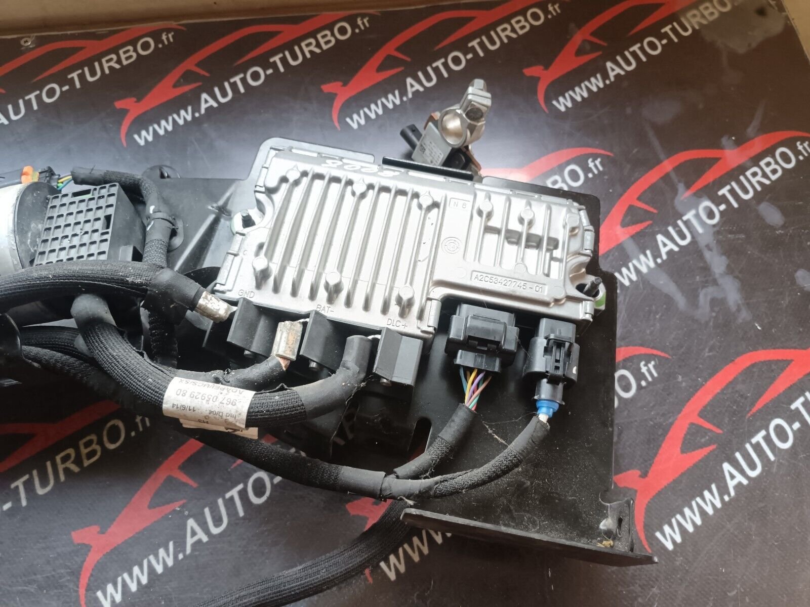 CONDENSATEUR MODULE START STOP PEUGEOT 2008 1.6HDI 110CH REFERENCE: 9801739380