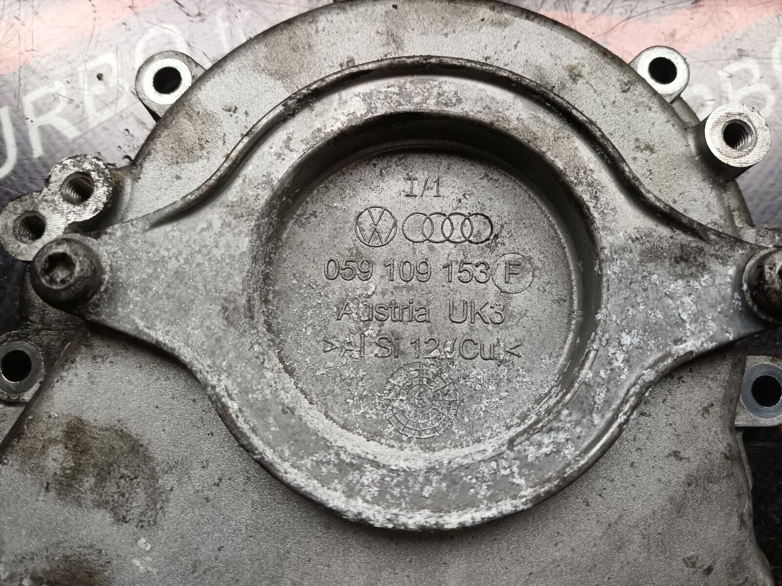 CACHE COUVRE DISTRIBUTION AUDI A5 3.0TDI 245CH REFERENCE: 059109129