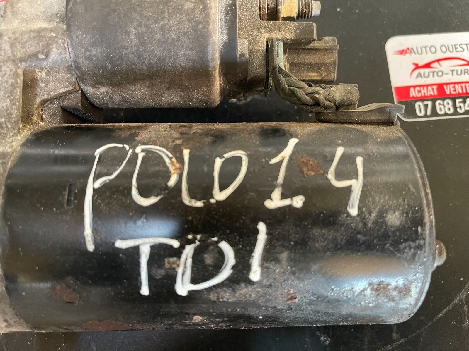 DEMARREUR VOLKSWAGEN POLO 4 1.4TDI REFERENCE: 02T911024