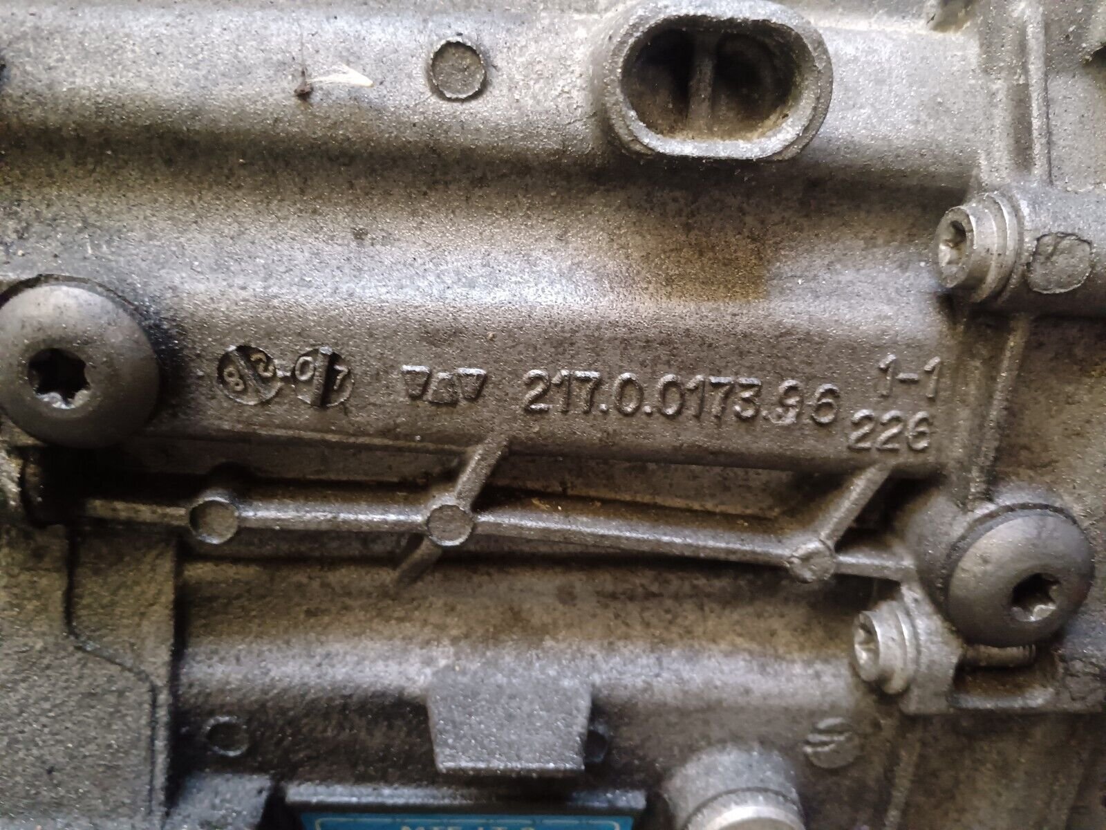 BOITE DE VITESSES BMW SERIE 1 1.6 ESSENCE 122CH REFERENCE: 2170017897