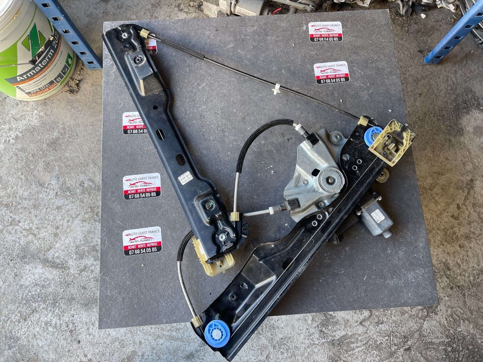 SYSTEME LEVE VITRE AVANT DROIT OPEL ASTRA J REFERENCE: 13350759