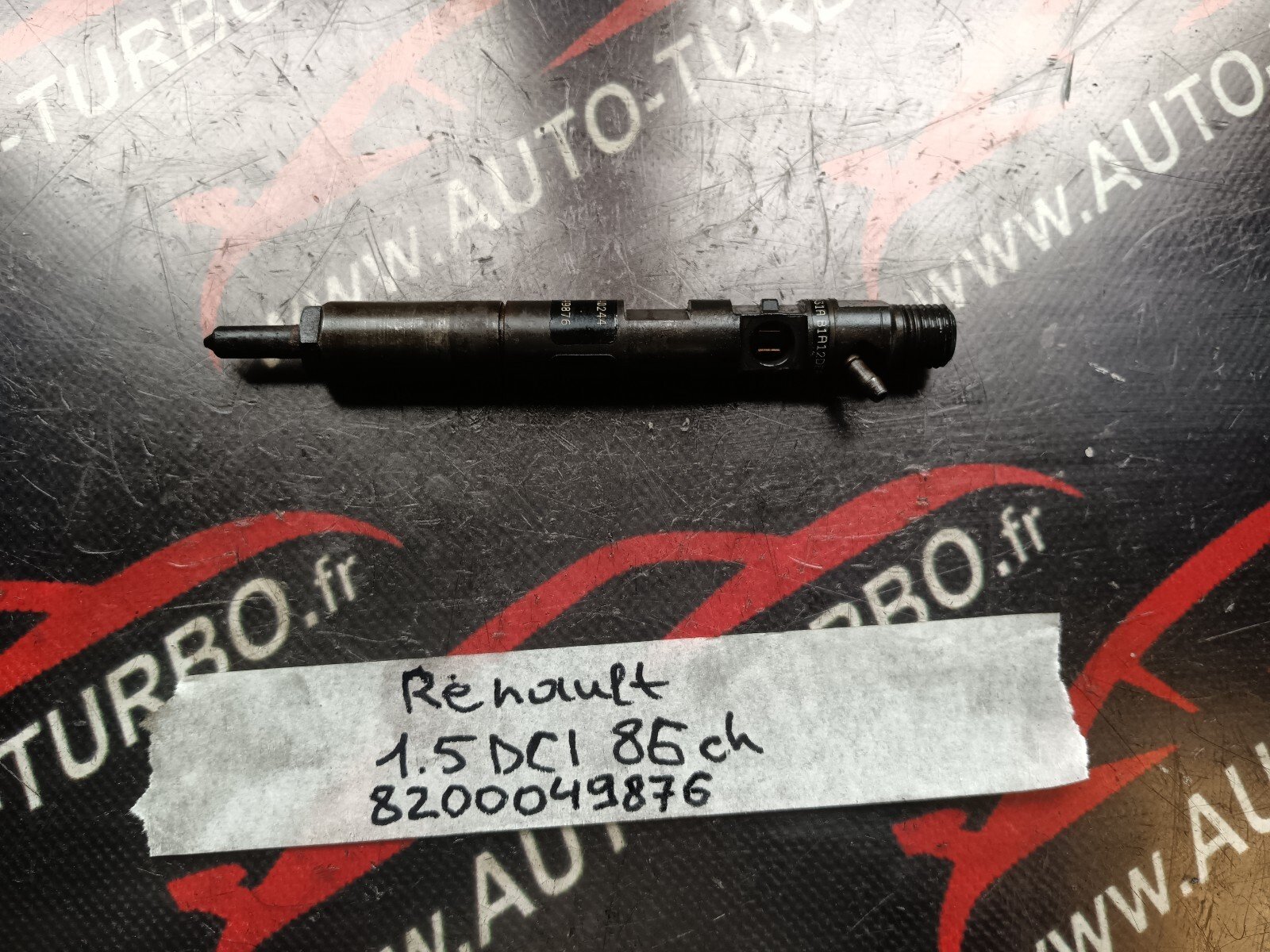 INJECTEUR RENAULT 1.5DCI 86CH REFERENCE 8200049876