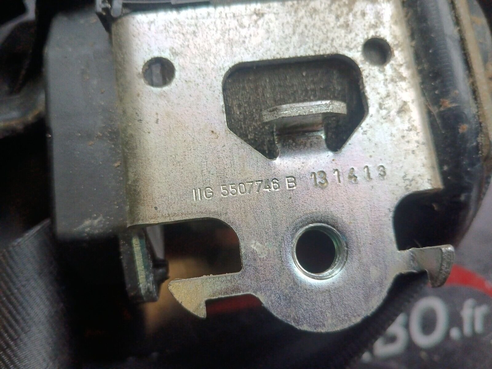 CEINTURE DE SECURIUTE AVANT DROIT  RENAULT SCENIC 3 REFERENCE: 5507746