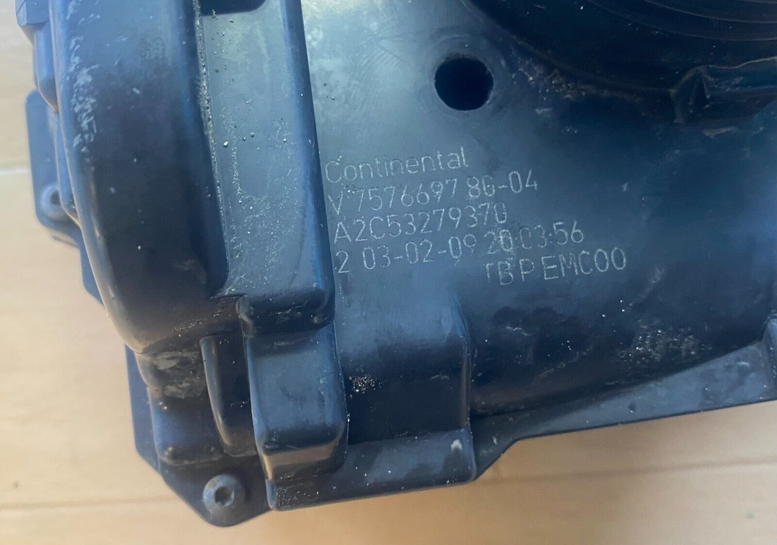 V75766978004 A2C53279370 corps de papillon pour BMW MINI PSA