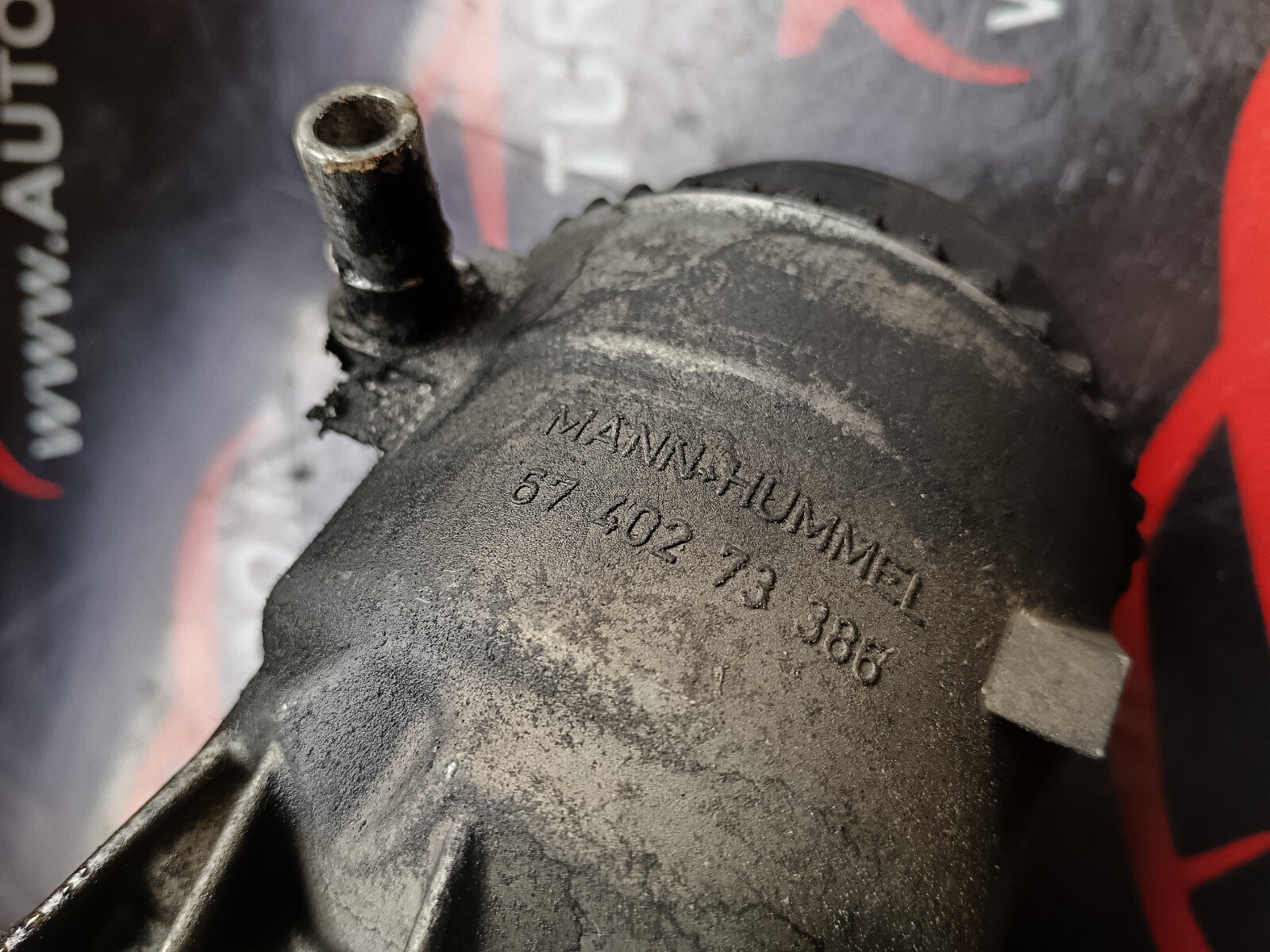 SUPPORT FILTRE A HUILE AVEC REFROIDISSEUR ALFA 159 1.9JTDM REFERENCE: 6740273386