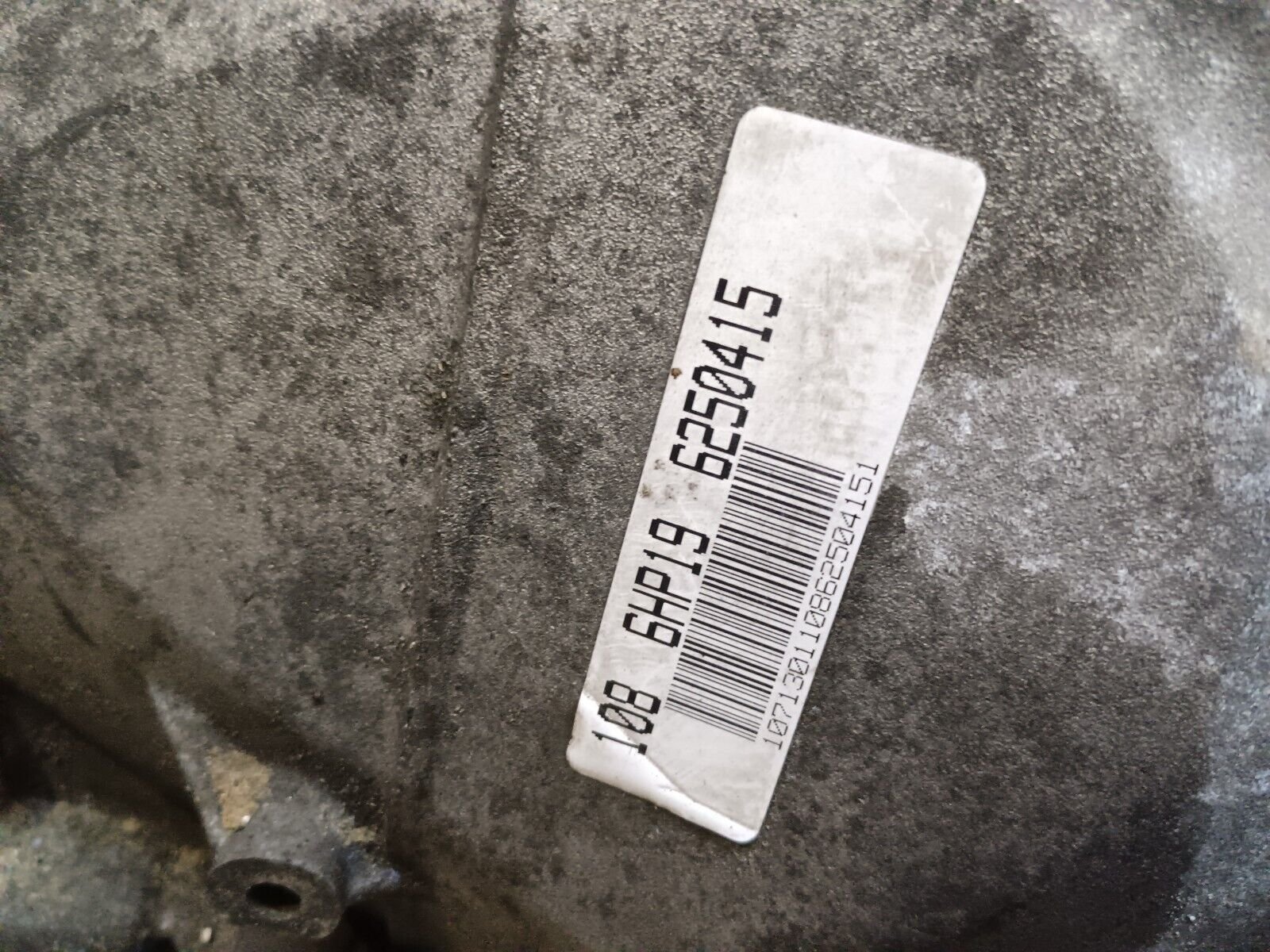 BOIT DE VITESSE BMW SERIE 1 120i 150CH 6HP19 REFERENCE: 7556039