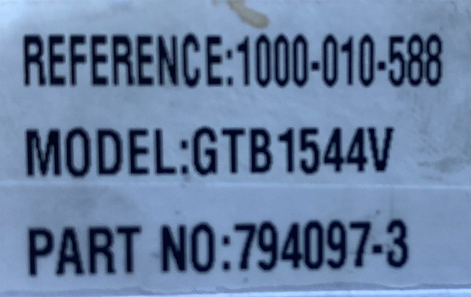 794097-0003 CHRA Cartouche pour HYUNDAI KIA,  1.7 DIESEL