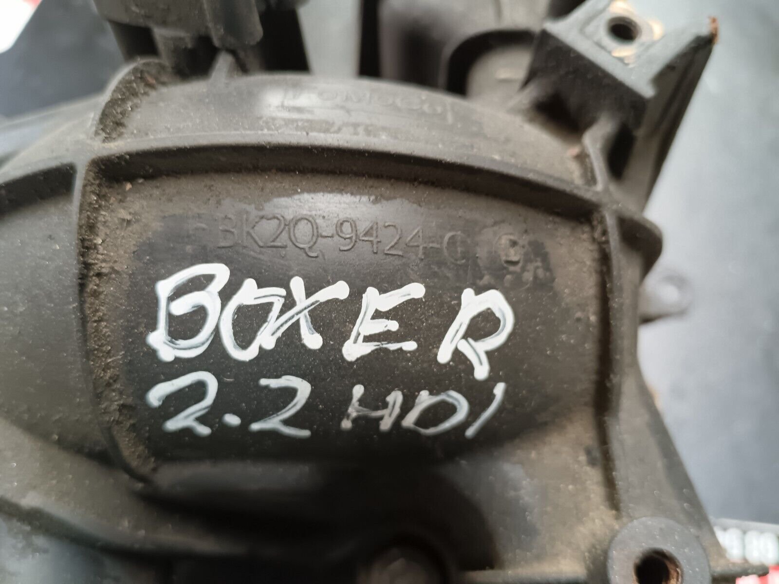 COLLECTEUR D'ADMISSION BOXER JUMPER DUCATO 2.2HDI REFERENCE:BK2Q9424C