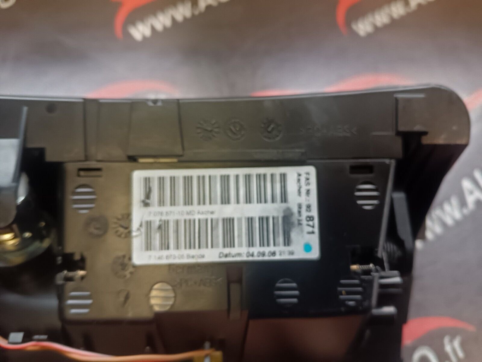 CENDRIER BMW SERIE 1 E87 REFERENCE: 6764924