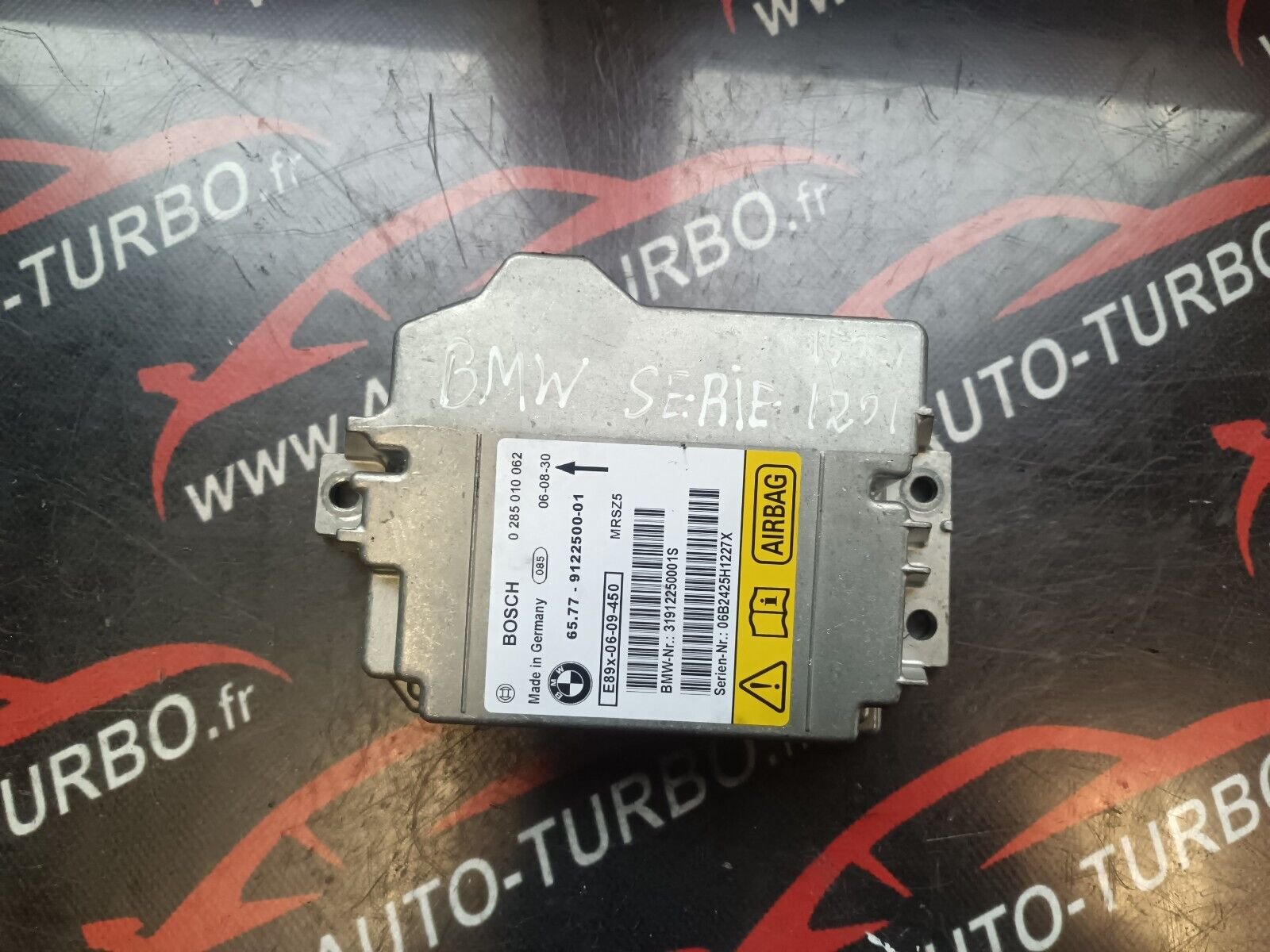 BOITIER AIR BAG BMW SERIE 1 REFERENCE: 9122500