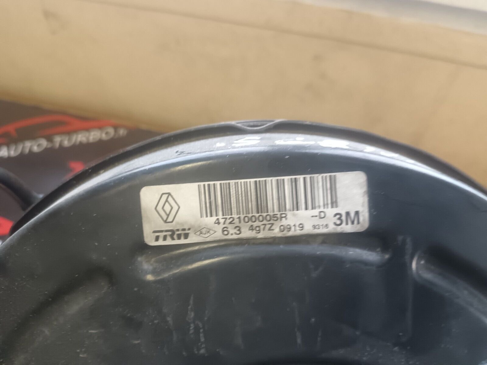 SERVO FREIN RENAULT SCENIC 3 MEGANE 3 REFERENCE: 13338085