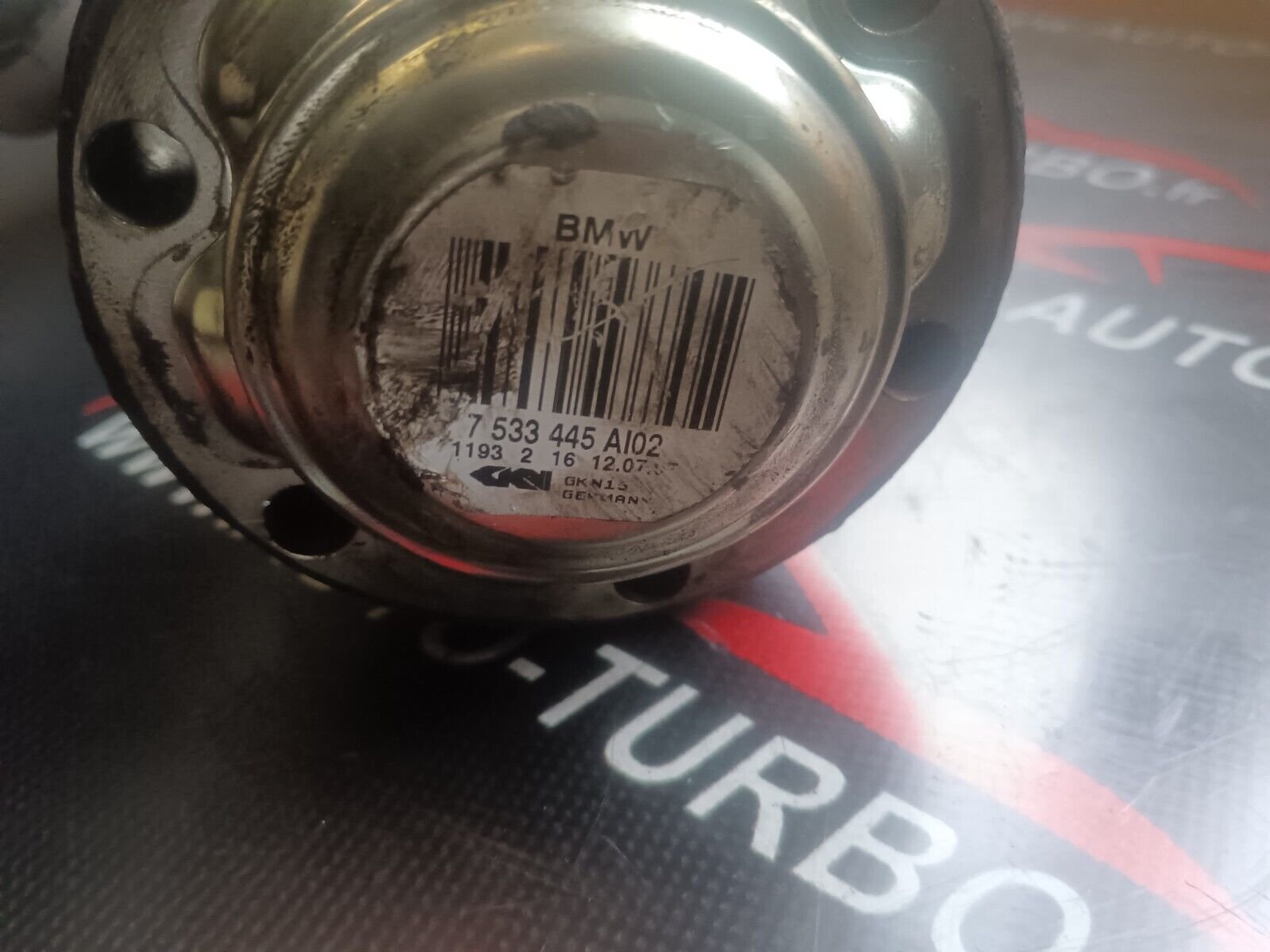 CARDAN BMW SERIE1 120D REFERENCE: 7533445AI02