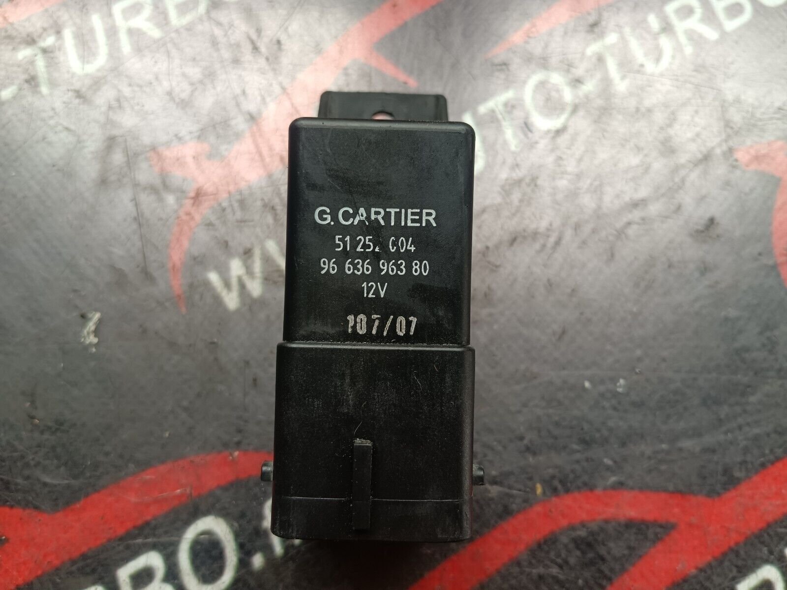 BOITIER DE PRECHAUFFAGE CITROEN C4 PICASSO REFERENCE: 9663696380