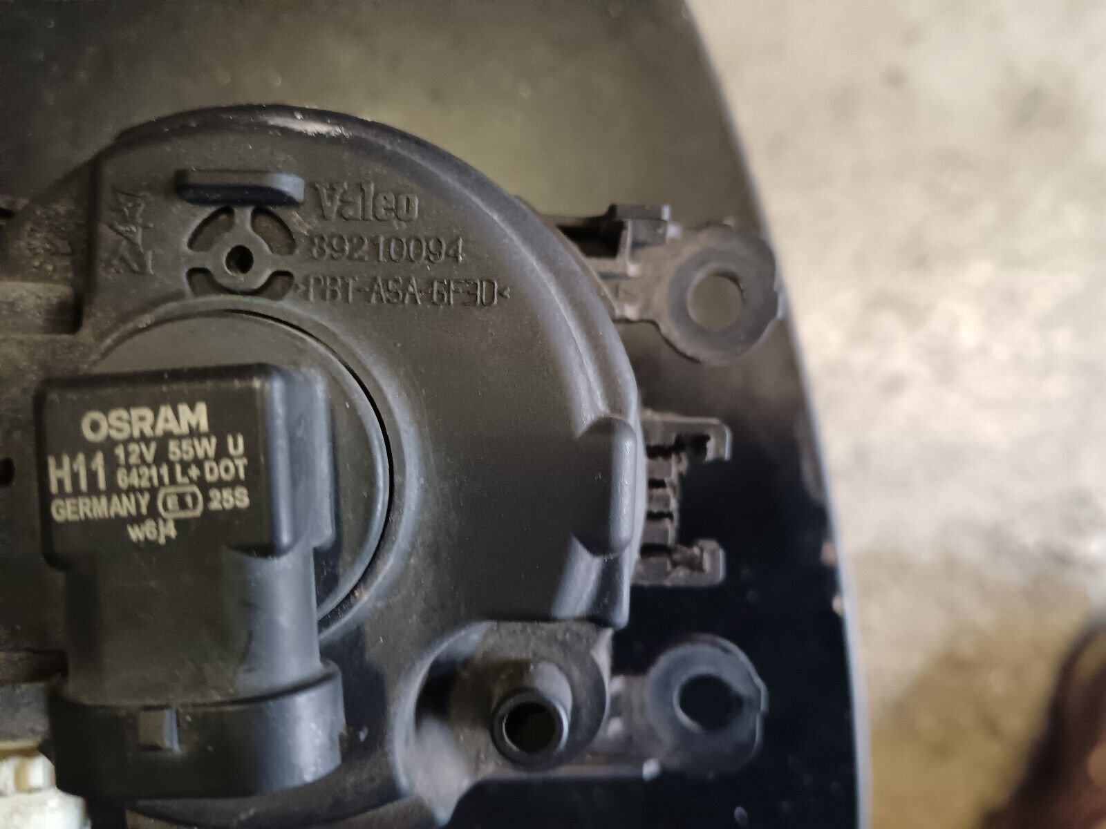 ANTIBROUILLARD AVANT DROIT CITROEN C4 REFERENCE: 89210094