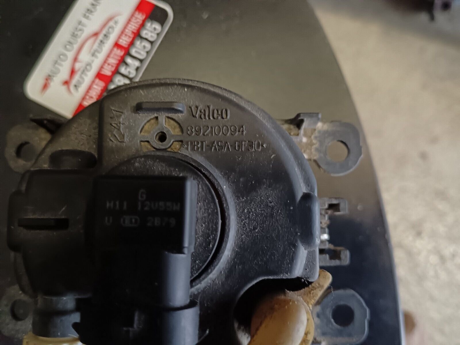 ANTIBROUILLARD AVANT DROIT CITROEN C4 PICASSO REFERENCE: 89210094