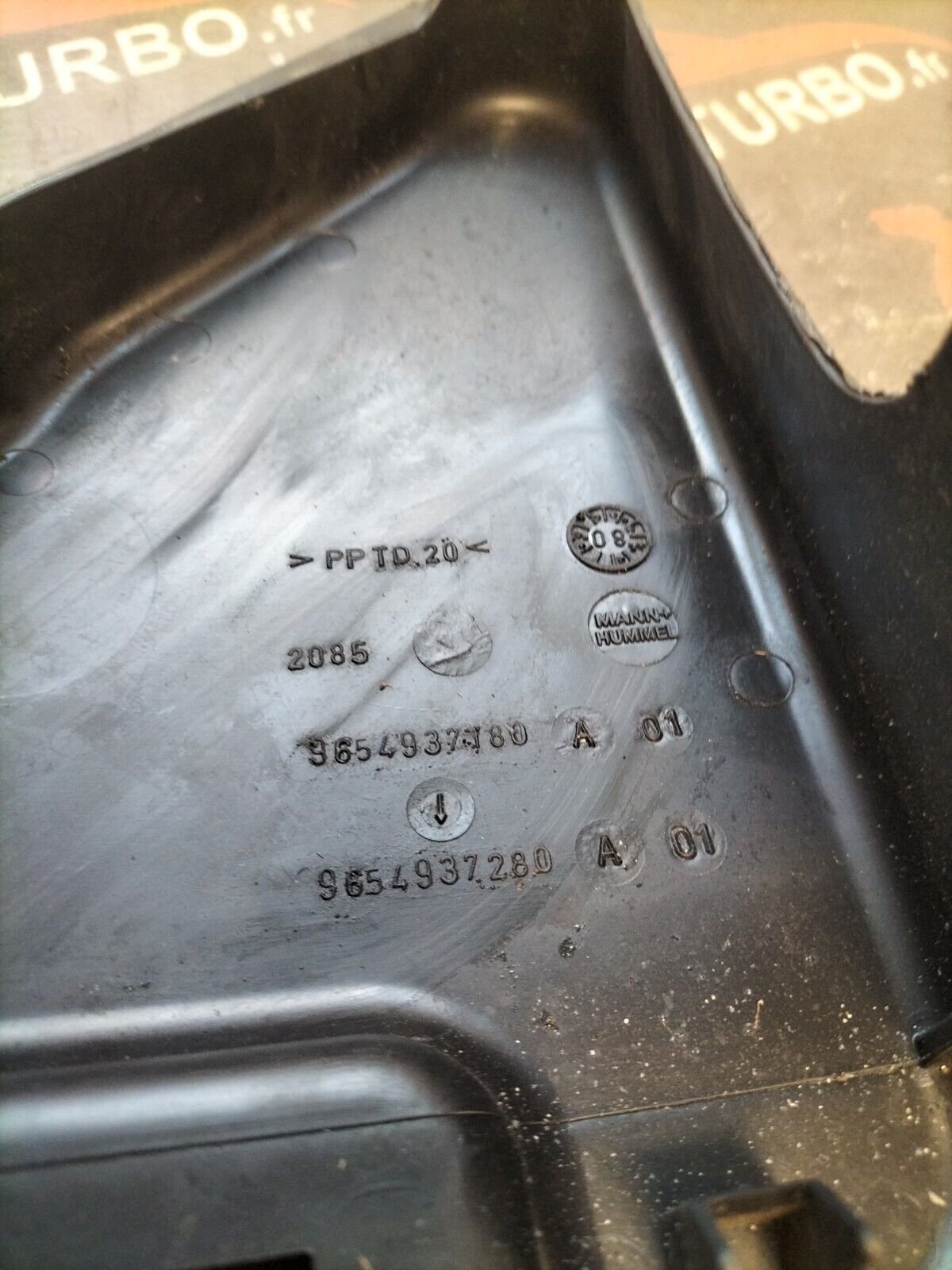 CACHE PRIS D'AIR 1.6 HDI CITROEN C4 9654937180