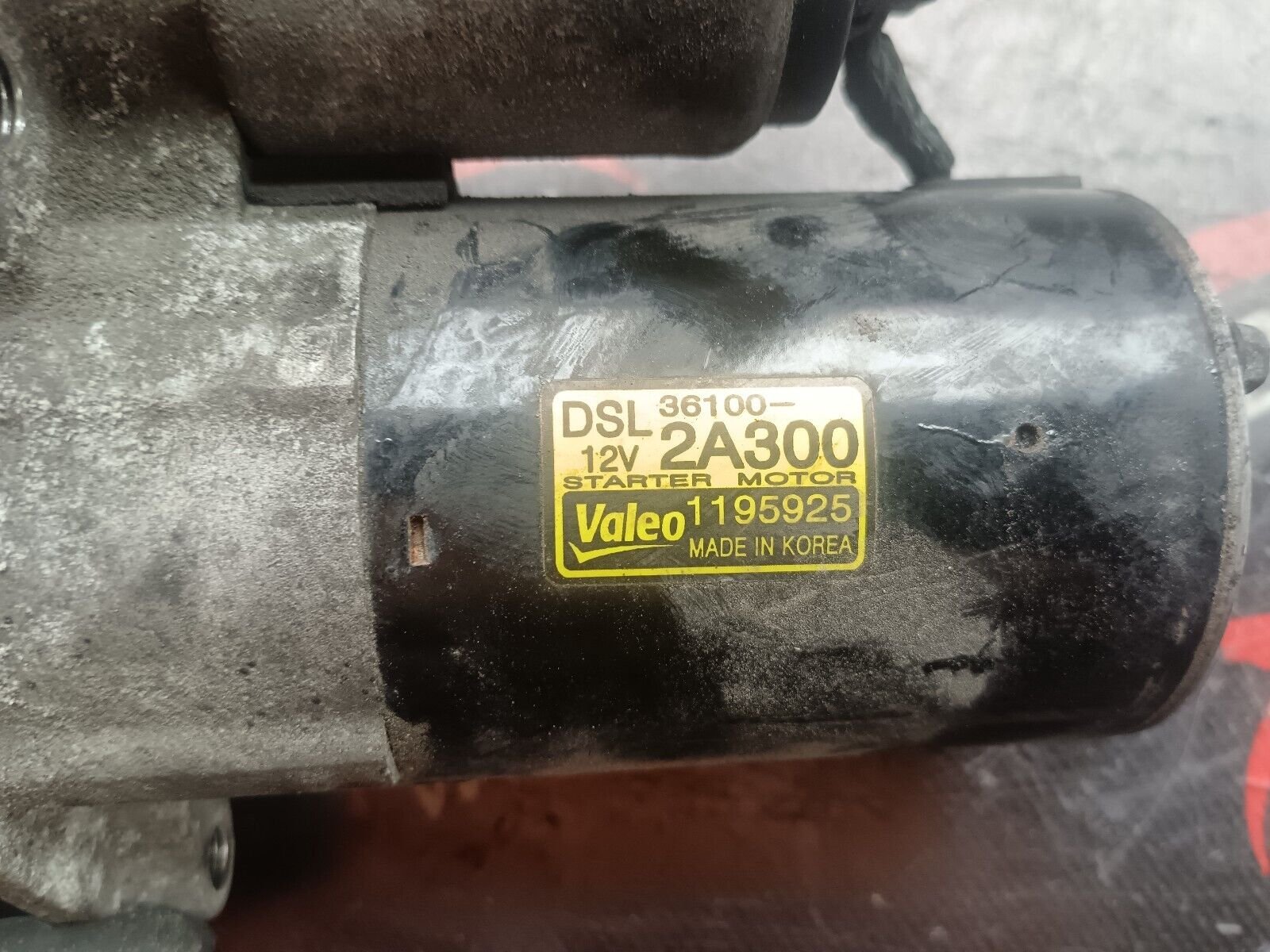 DEMARREUR HYUNDAI i30 REFERENCE: 1195925