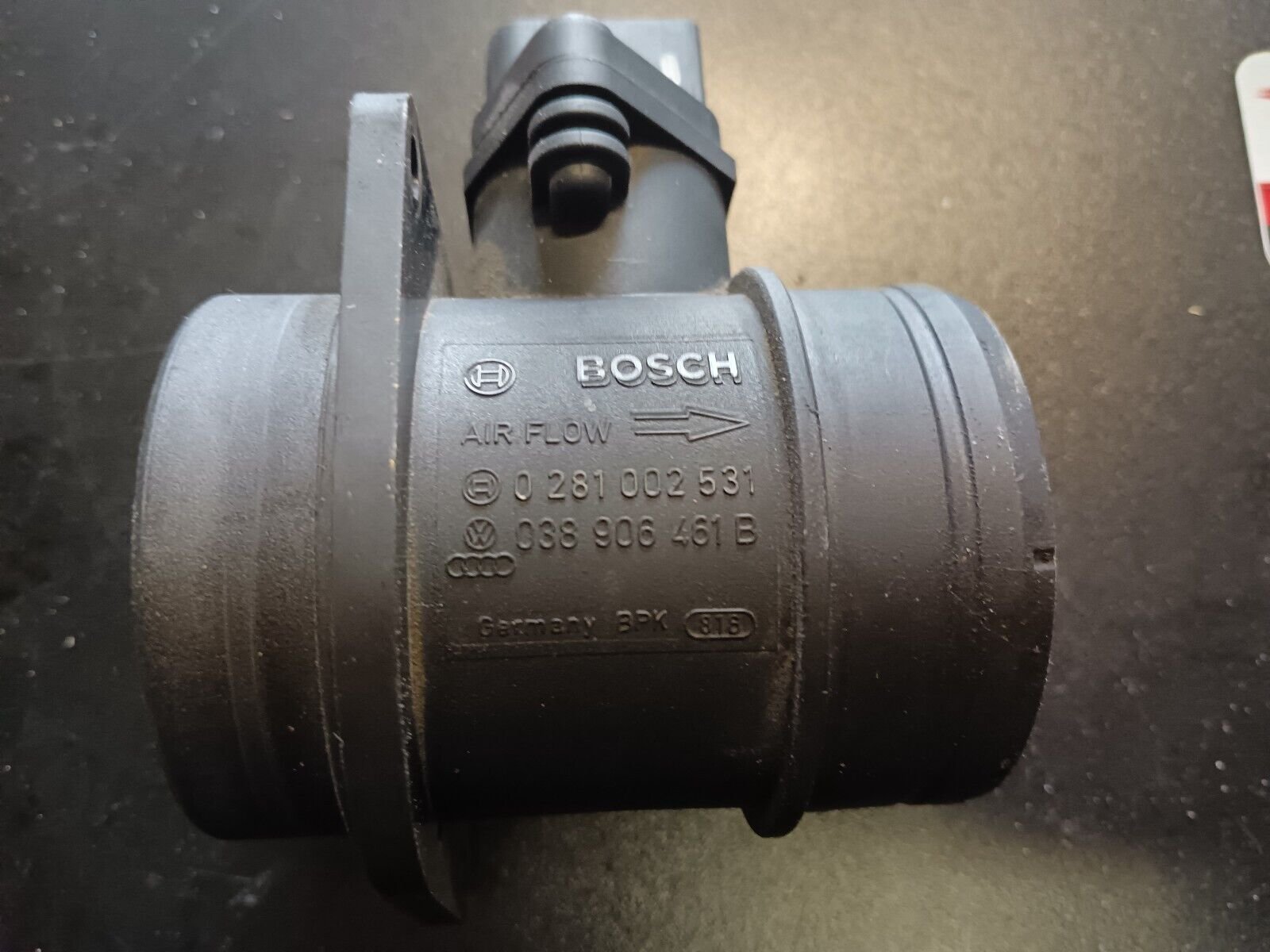 DEBIMETRE AIR VW, AUDI, SKODA, PASSAT, GOLF 5 1.9TDI REFERENCE 038906461