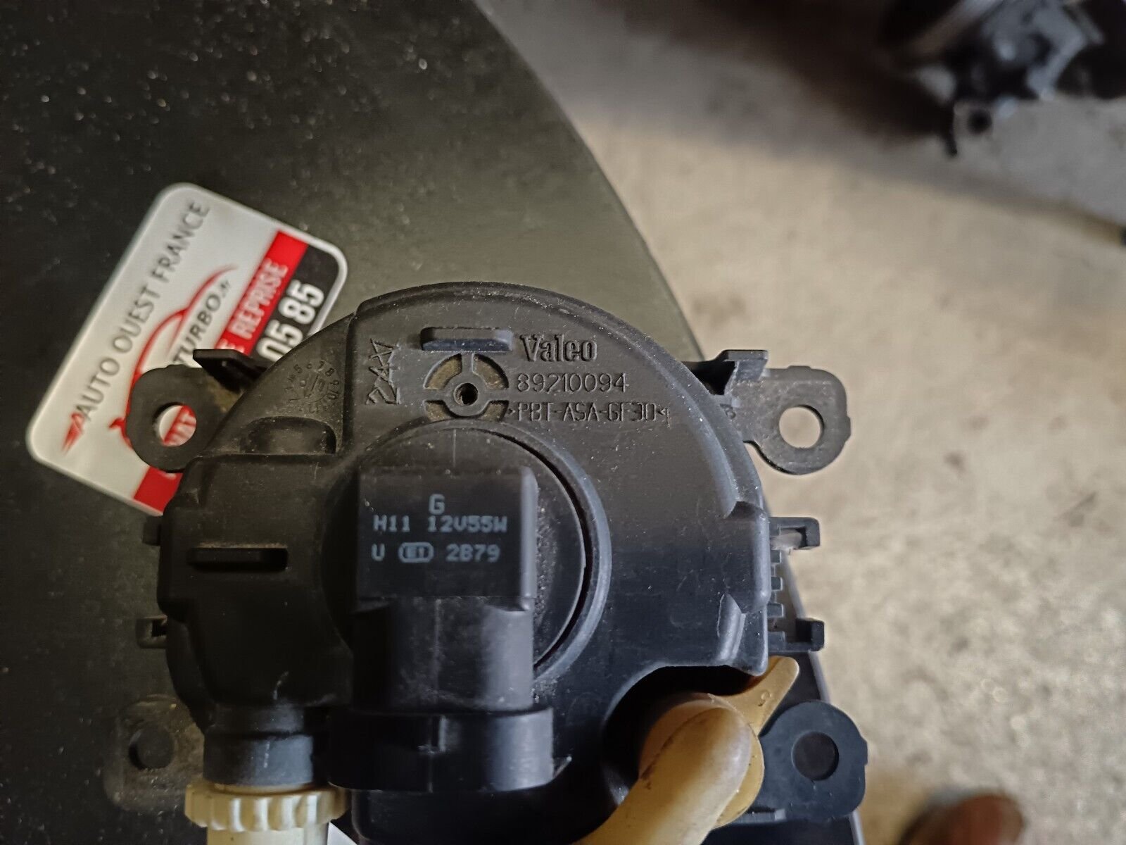 ANTIBROUILLARD AVANT GAUCHE CITROEN C4 PICASSO REFERENCE: 89210094