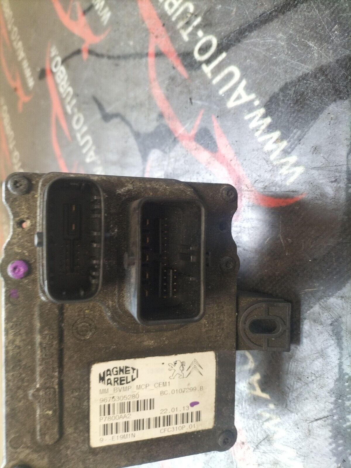 CALCULATEUR BOITE DE VITESSE CITROEN C4 PICASSO 1.6 HDI 9675305280