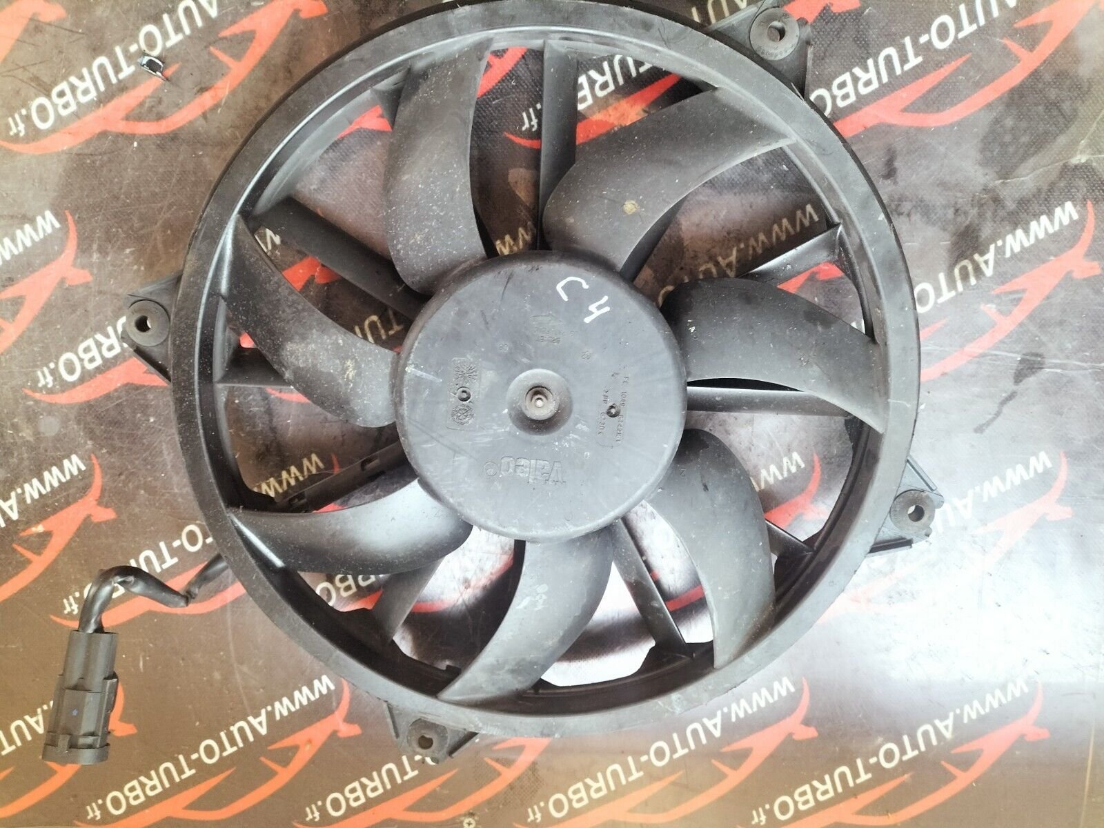 VENTILATEUR DE REFROIDISSEMENT CITROEN C4 1.6 HDI 110 CH