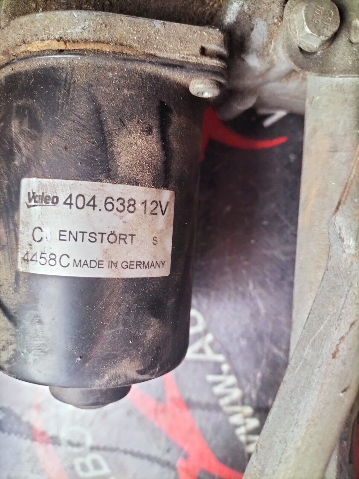MOTEUR ESSUIE GLACE AVANT    C4 1.6 HDI 110 CH VALEO 404.638 12V