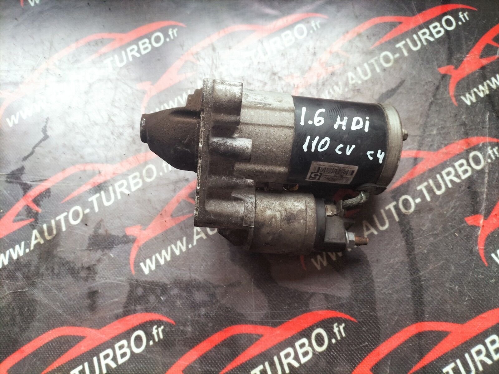 DEMARREUR  PSA 1.6 HDI 110 CH 9663528880 MITSUBISHI 22471