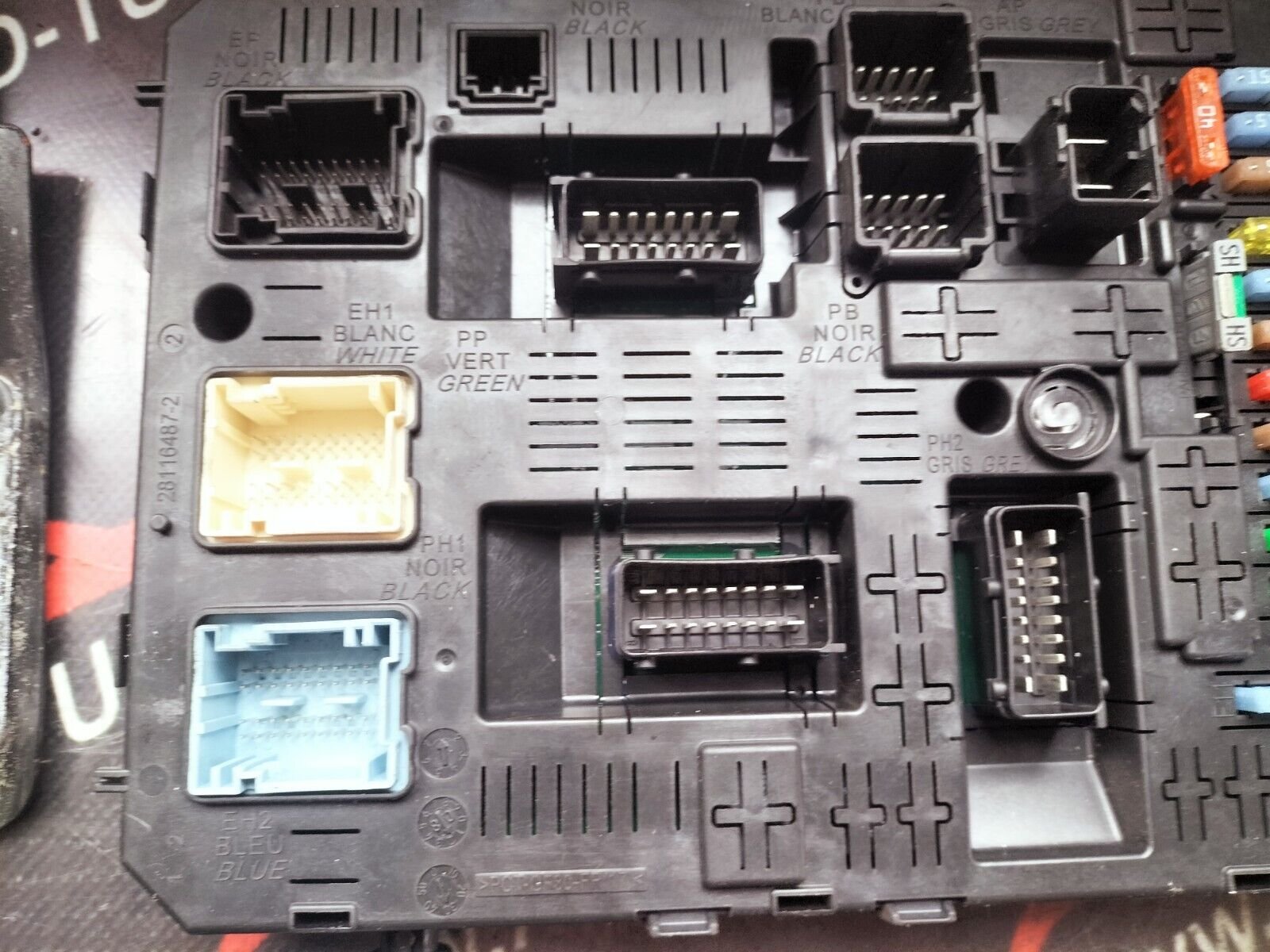 KIT DE DEMARRAGE CITROEN C4 1.6 HDI BVA 110  EDC16C34CEM 9664843780, 9664706280