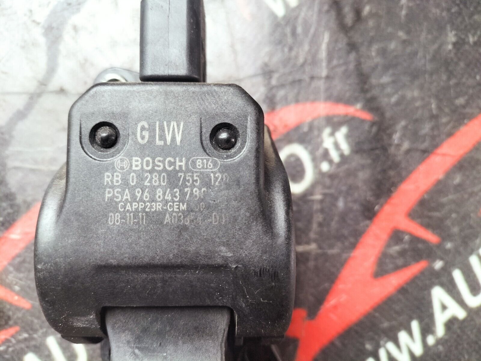 PEDALE ACCELERATEUR CITROEN C4 1.6 HDI 110 CH 9684378880 BOSCH 0280755120