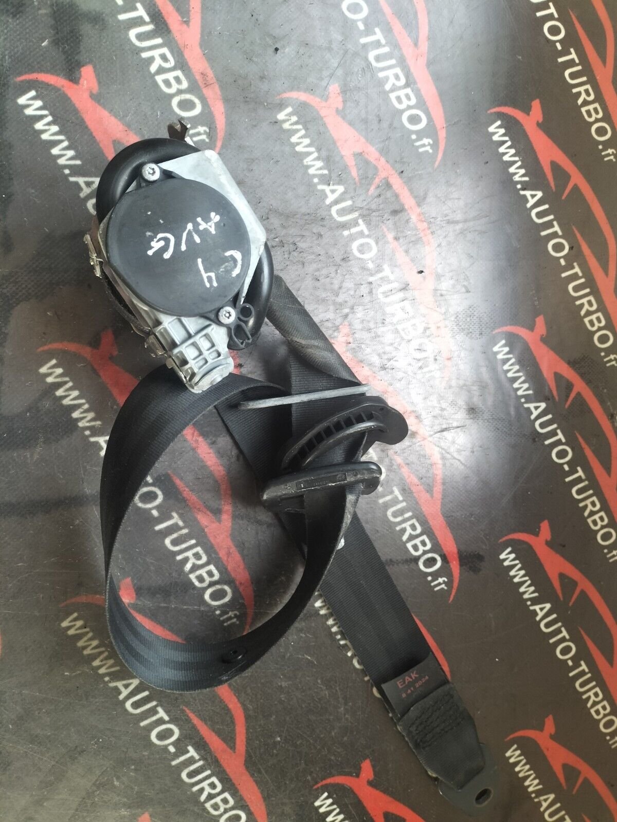 CEINTURE DE SECURITE AVANT GAUCHE CITROEN C4 96527697