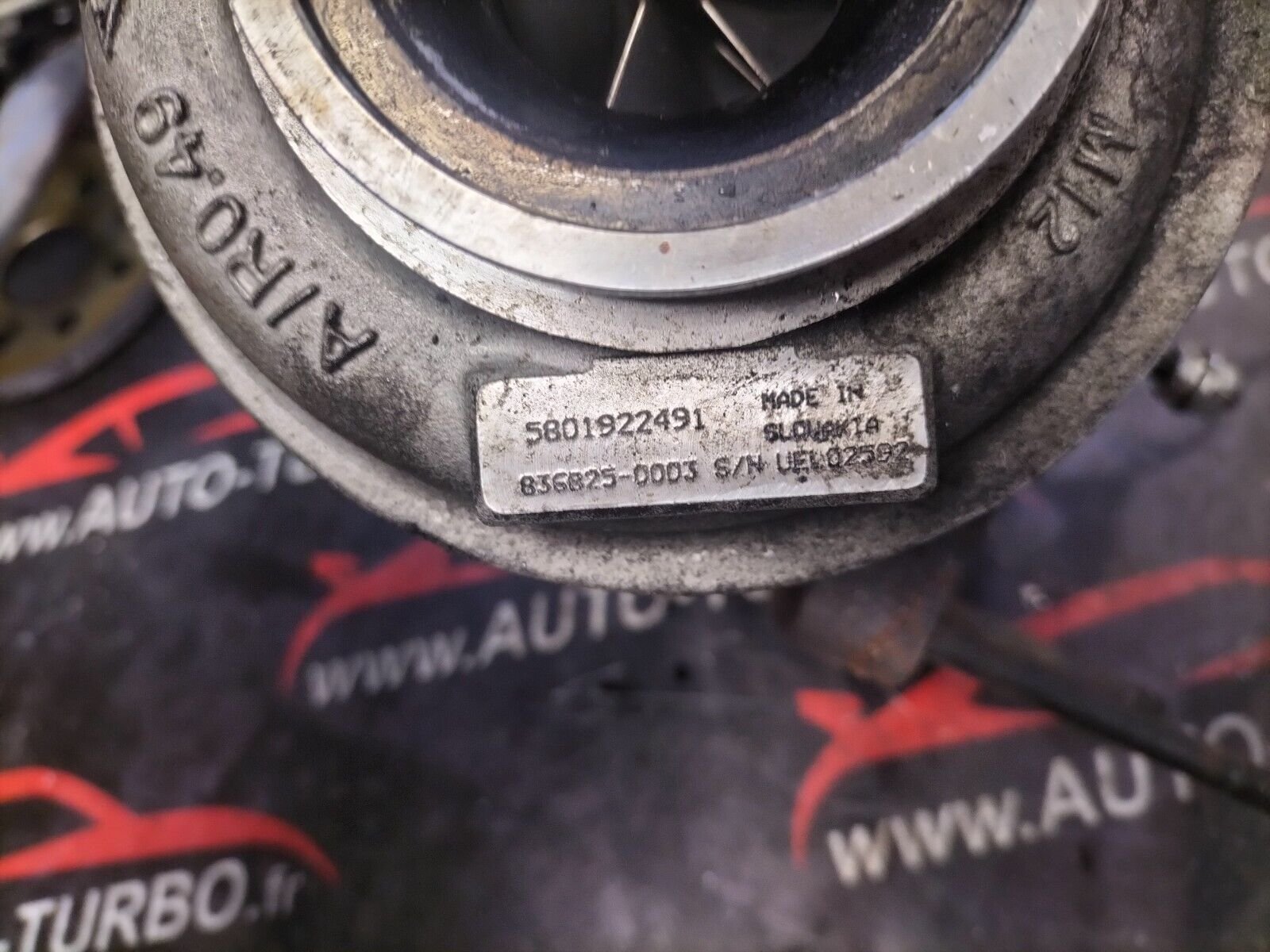 TURBOCOMPRESSEUR IVECO DAILY VI 2.3 JTD 836825-0003, 5801922491