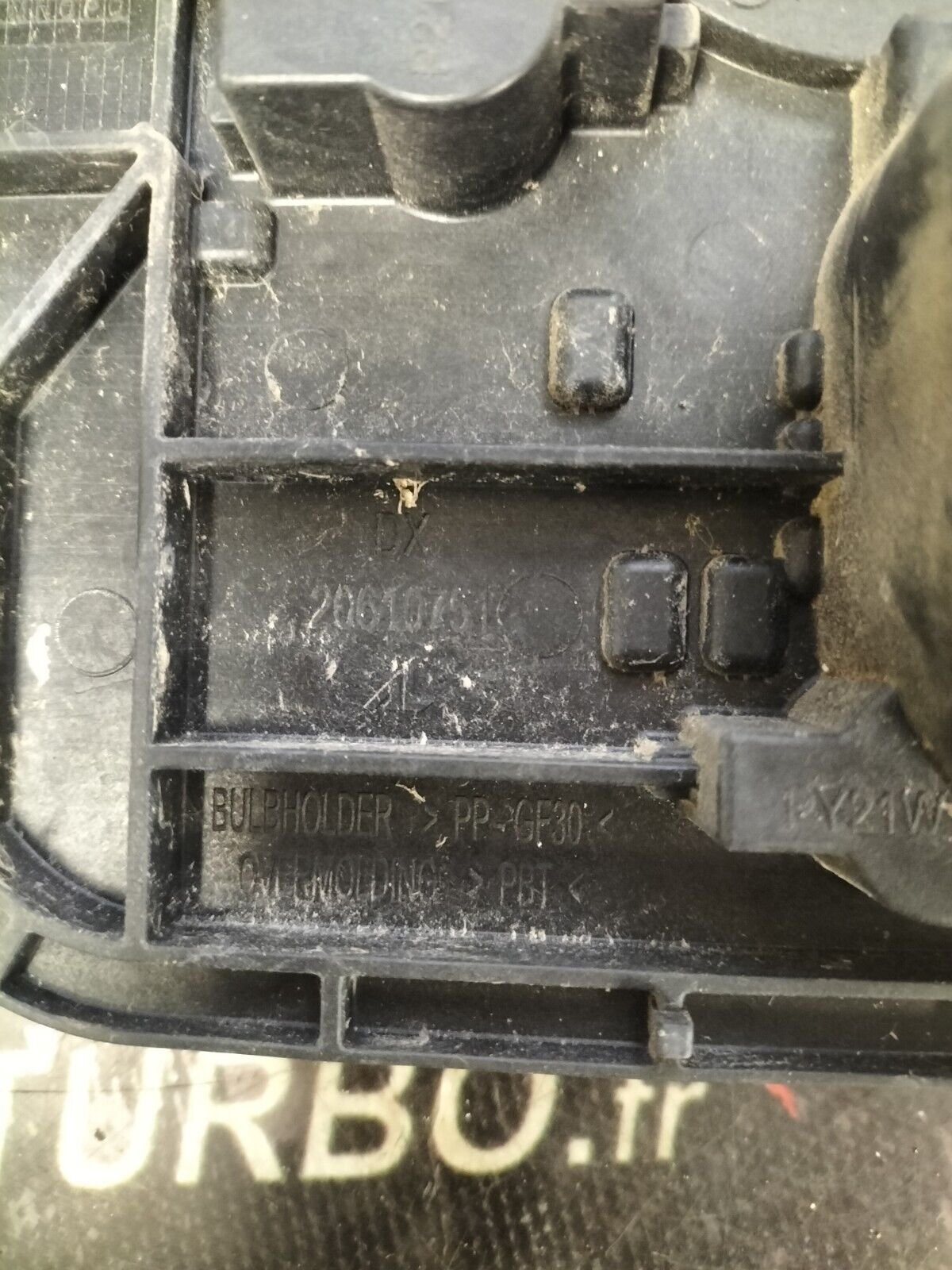 PLATINE DE FEU ARRIERE DROITE PEUGEOT BOXER CITROEN JUMPER 20610751