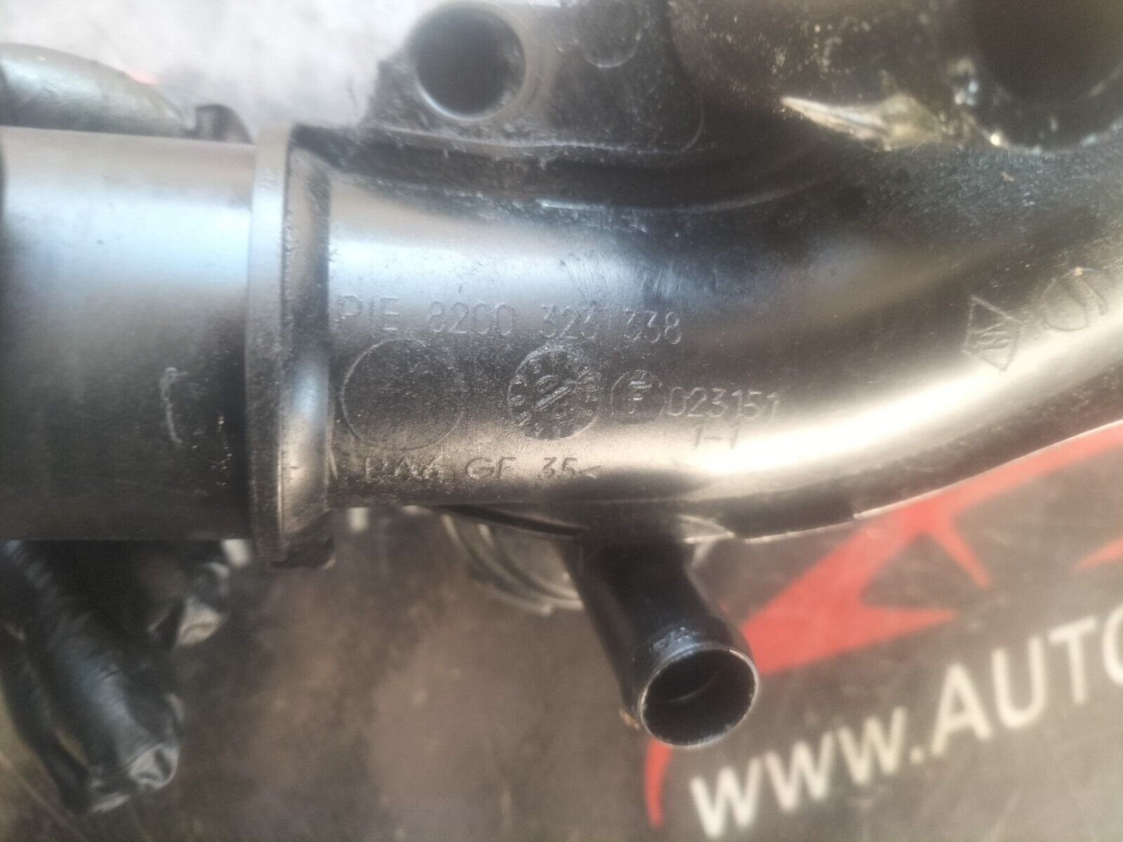 DURITE ADMISSION D'AIR RENAULT 1.5 DCI 82003233338