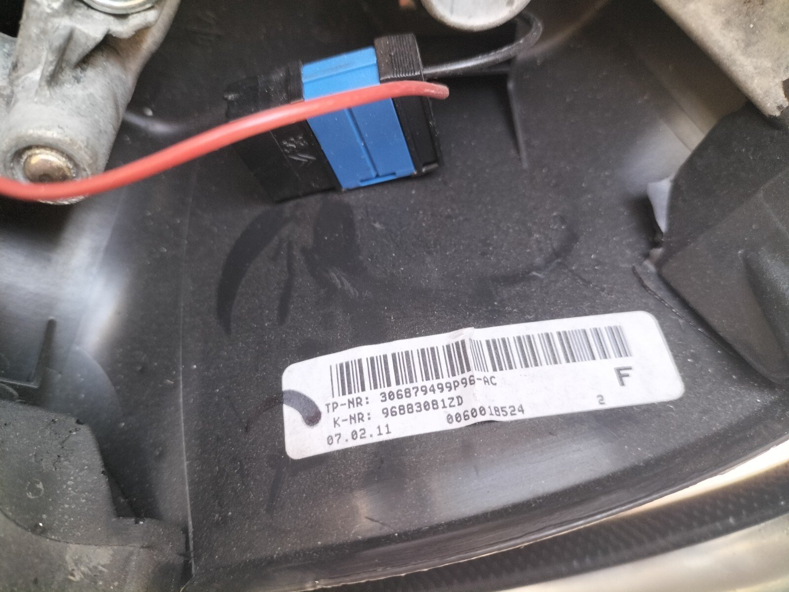 VOLANT EN CUIR CITROEN DS3 96883081ZD