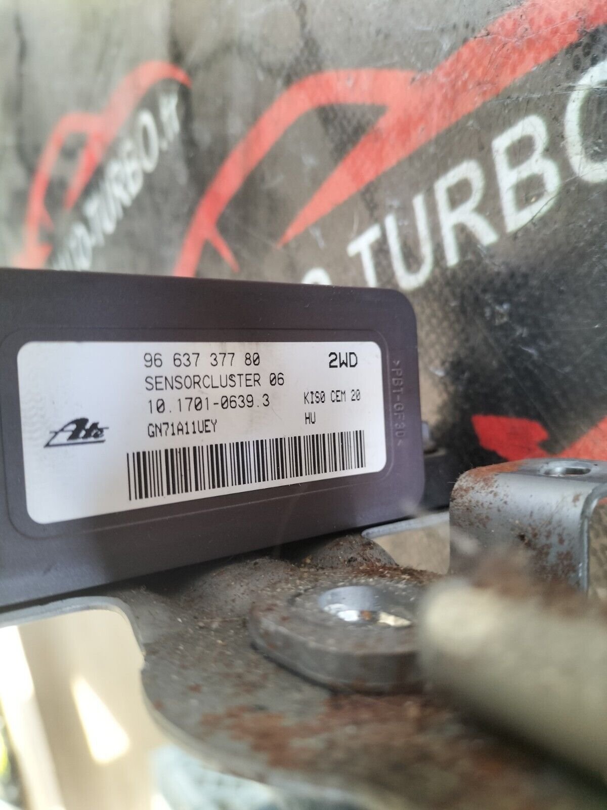 LEVIER FREIN A MAIN   CITROEN DS3 9689033080 ESP 9663737780