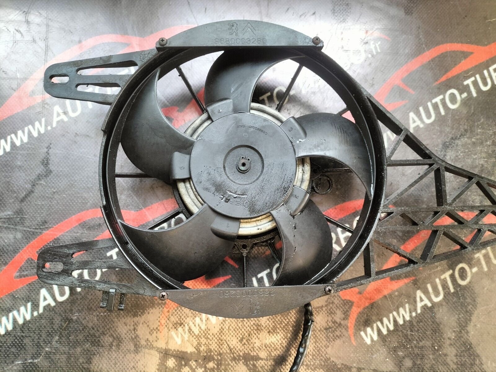 VENTILATEUR DE REFROIDISSEMENT INTERCOOLER  CITROEN DS3 1.6 THP 9680003280