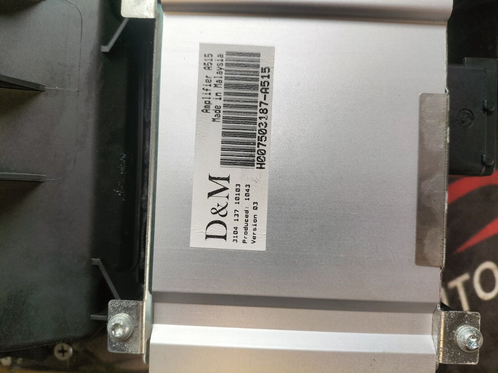 HAUT PARLEUR AMPLI BASS CITROEN DS3 1.6 THP 9663991480, 900475440013