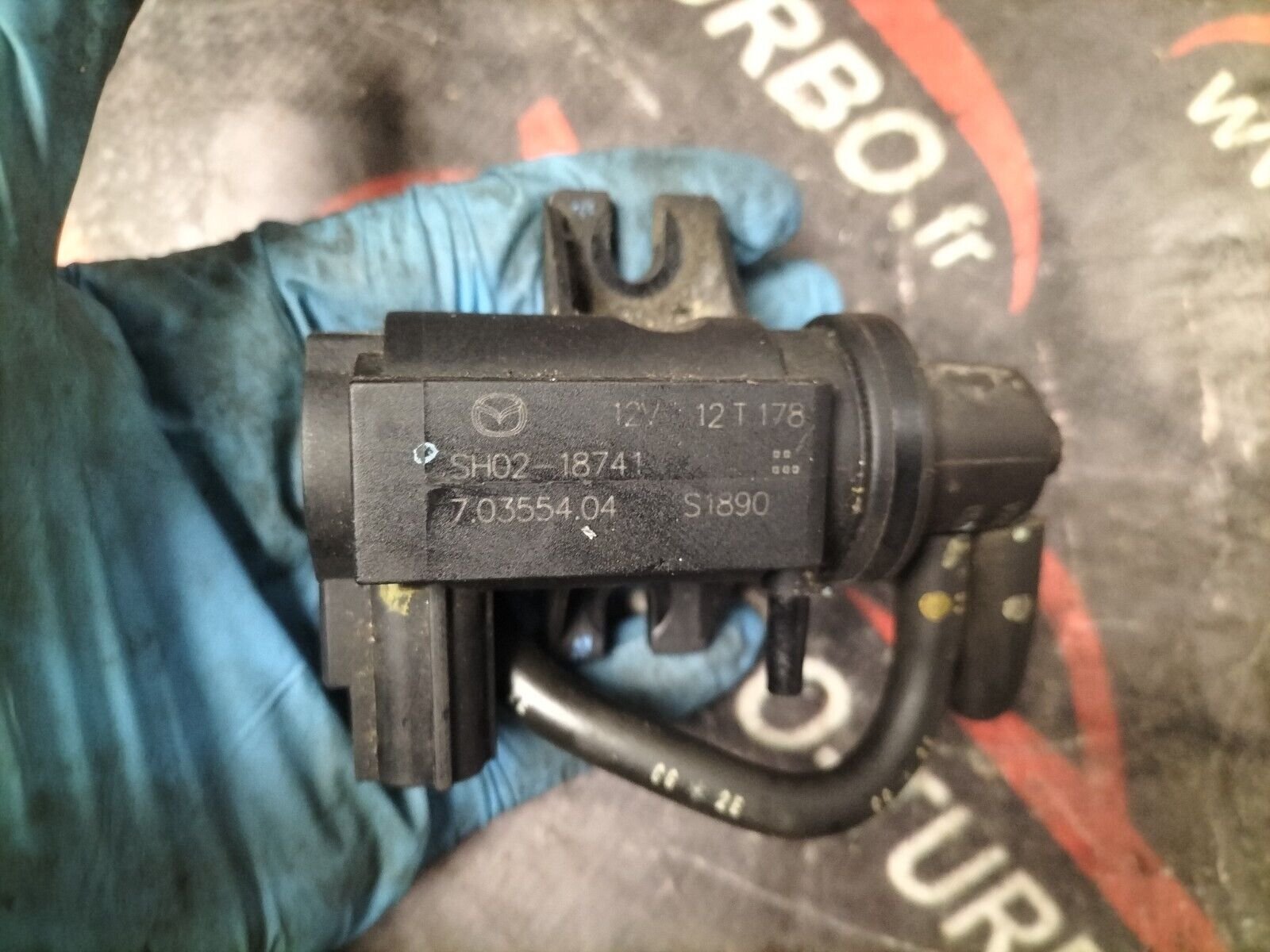 ELECTROVANNE TURBO   MAZDA CX5 2.2 D 4x4 150 CH SH0218741  7.03554.04