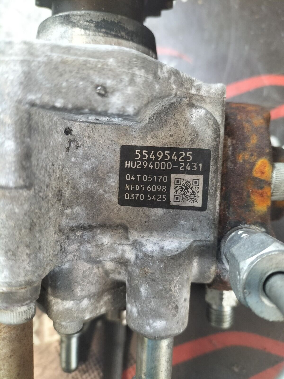 POMPE HAUT PRESSION OPEL ZAFIRA C TOURRER 1.6 CDTI LVL 55495425, HU294000-2431