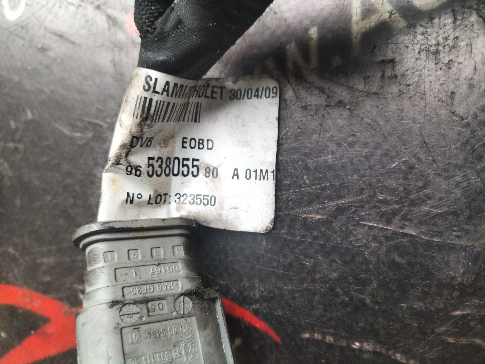 FAISCAU BOUGIES PRECHAUFFAGE  PEUGEOT CITROEN  1.6 HDI 9653805580